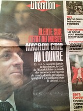 LIBERATION 28 Janvier 2025 # MACRON & Le LOUVRE, GOMA & RDC, Didier LUDOT