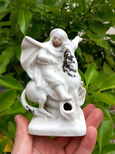 Porte plume porcelaine paris - plume,