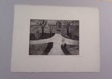 gravure ancienne  originale