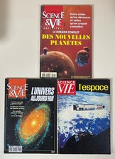 Magazine/ Revue Science & Vie Hors-Série n°77, n°170, n°196 l'espace, l'Univers