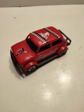 SCALEXTRIC SLOT VOITURE CIRCUIT 1/32 MINI COOPER HA-HA N°4  FONCTIONNE BEL ETAT