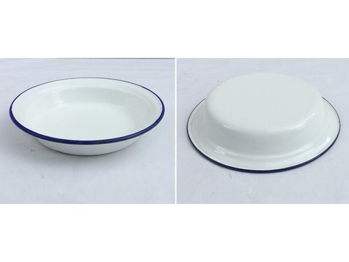 Plat email assiette - -,
