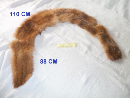 Col chale vison blond - col,
