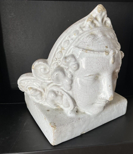 Ancienne sculpture statuette - sculpture,
