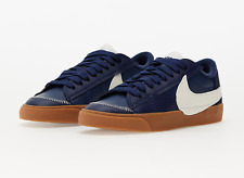 Nike Blazer Low 77 Jumbo WNTR Midnight Navy Gum Men Unisex Casual