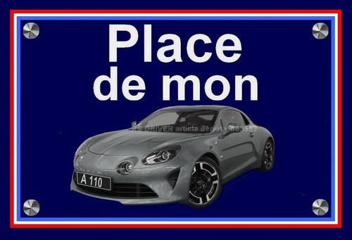 Plaque place mon - de,