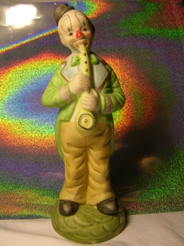 Collectible clown clarinet - collectible,