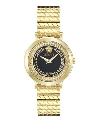 Versace montre doré - versace,