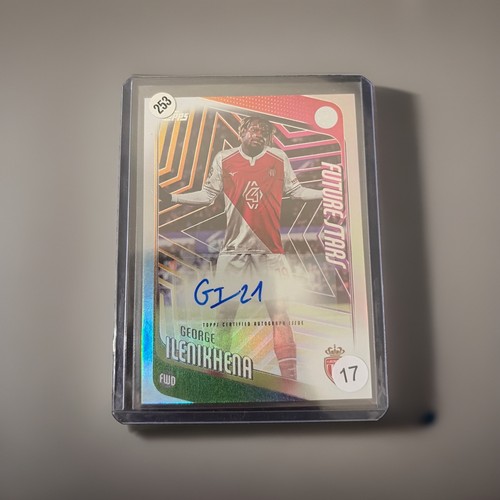Carte foot autographe - de,