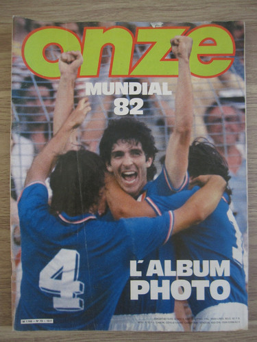 Magazine onze juillet 1982 - magazine,