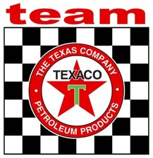 TEAM TEXACO Sticker vinyle