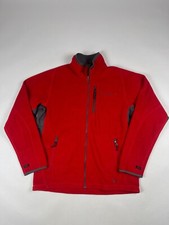 Polaire columbia pile vintage sans manche noire brodé full zip