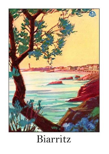 Affiche poster landes béarn - affiche,