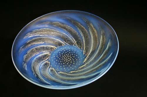 Bol verre opalescent rene - verre,