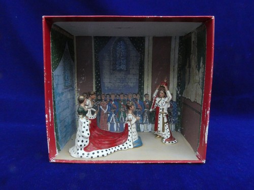 Superbe rare diorama plomb - rare,