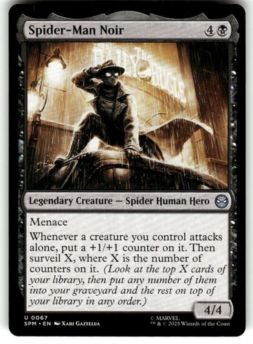 Spider man noir - noir, marvel's