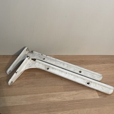 Lot De 2 Équerres Métal Fonte Émaillée 