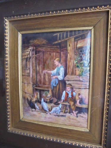 Limoges superbe plaque - superbe,