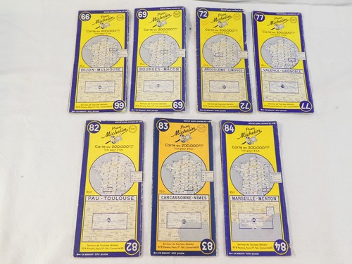 Lot cartes michelin - 7,