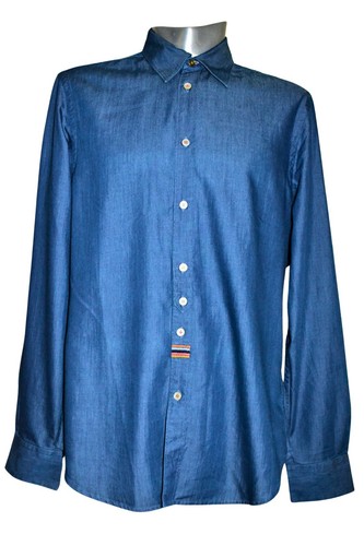 Chemise brodée rayures - chemise,