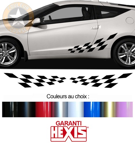 Bandes damiers pour honda - 2,
