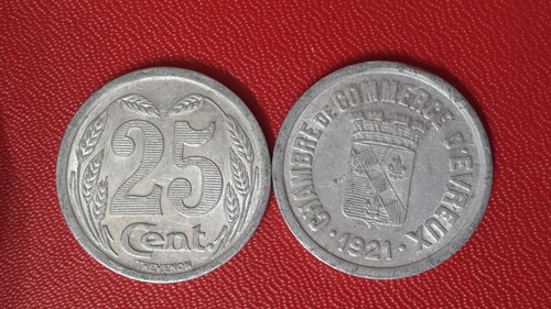 Centimes 1921 evreux - centimes,