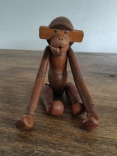 ANCIEN JOUET EN BOIS Figurant Un SINGE ARTICULÉ  Style KAY BOJESEN 