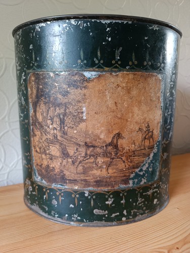 Ancienne corbeille papiers - ancienne,