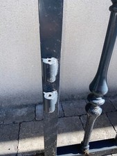 Portillon aluminium motif fonderie