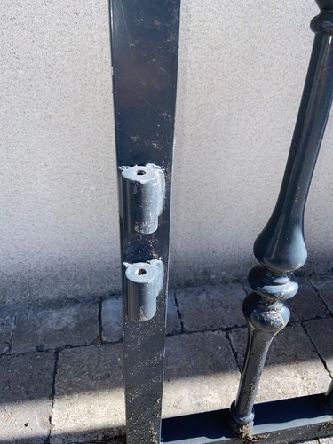 Portillon aluminium motif