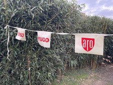 Ancienne Banderole FSO POLSKI YUGO ARO  Voiture Auto Garage Pologne 1970/80