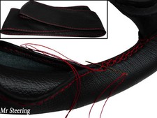 Couvre Volant En Cuir Noir