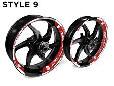 Suzuki Bandit 1250 Moto Jante Drapé Stickers Autocollant Pour 43.2cm Roulettes