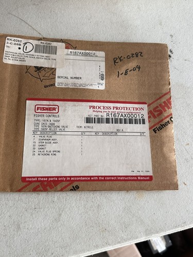 New fisher r167ax00012 rebuild - new,