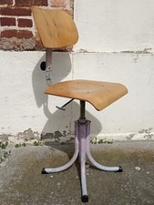 Chaise industrielle, d'atelier Bienaise