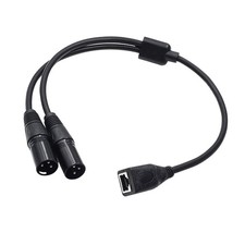 XLR 3Pin Male to RJ45 Adapter