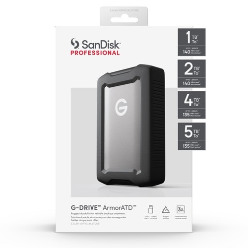 Sandisk drive armoratd 1to - g-drive,