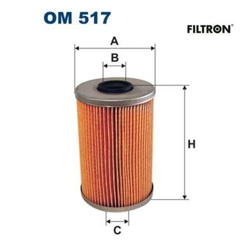 Oil filter filtron 517 - 517, for
