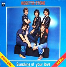 Rosetta Stone, Sunshine Of Your Love - 3c 052-99490 - 12'' Italy 1977 VG|VG