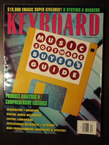 Keyboard magazine december - keyboard,