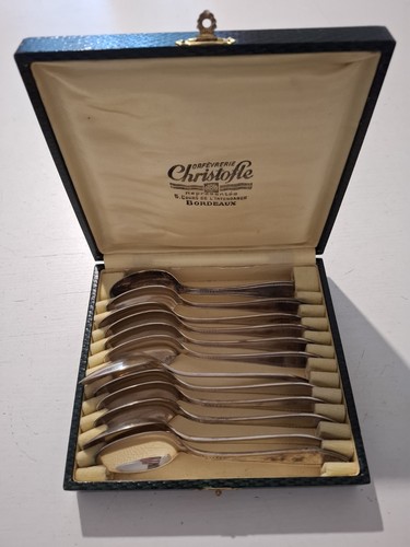Lot cuilleres christofle - 12,
