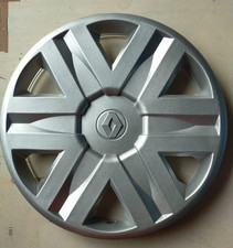 LOT DE 4 ENJOLIVEURS RENAULT SCENIC/CLIO  pour JANTES 15" photos sont réelles