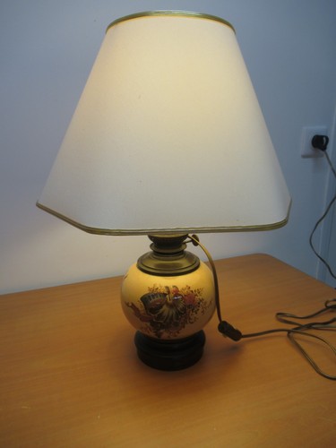 Lampe salon faïence et - lampe,