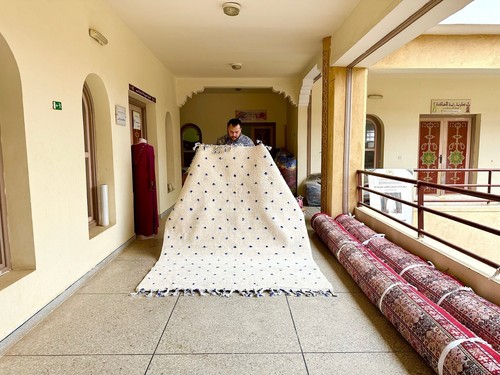 Tapis moderne marocain - , en
