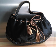 SAC À MAIN EN POULAIN signé