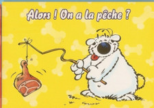 DUPA   carte postale BD  CUBITUS   état TOP Ed. Cartoon coll. 1998/ La PÊCHE