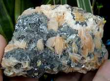 Cerussite & Baryte & Galène