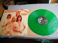 Abba Voulez-vous/ Does Your Mother Know 33 Tours 2 Titres Rare Disque vert
