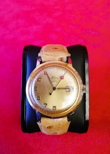 Montre plaqué mécanique - montre, or