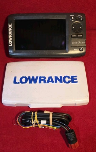 Lowrance elite hdi sold - lowrance, 7